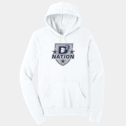 BC3719 - Unisex Sponge Fleece Pullover Hoodie Printed Thumbnail